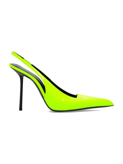 SAINT LAURENT Kiss 105 Slingback Pumps