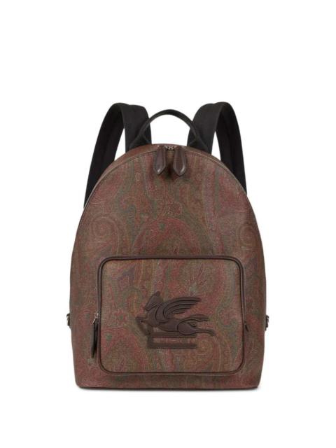 Etro Etro Men Backpack With Paisley Jacquard Print