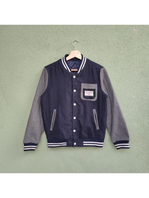 Other Designers Vintage Harris Tweed Authority Button Ups Varsity Jacket