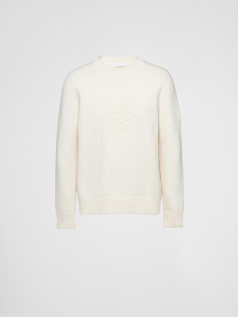 Prada Wool and cashmere crew-neck sweater