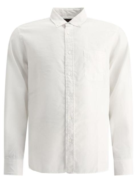 Beams Plus BEAMS PLUS LINEN SHIRT WITH CHEST POCKET