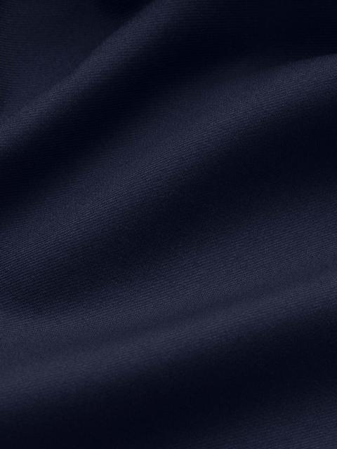 Derek Rose Men's Robe Westminster 2 Wool Navy