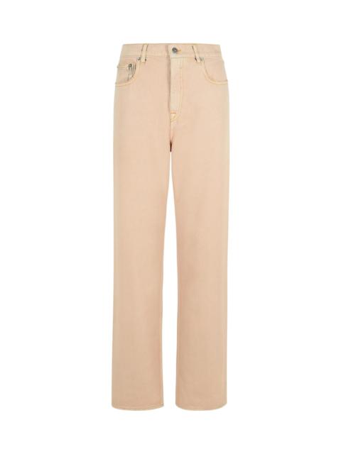 Golden Goose 'kim' Pink Cotton Jeans