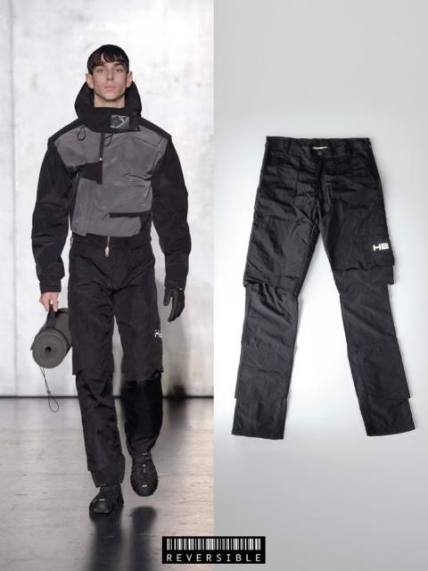 HELIOT EMIL™ HELIOT EMIL AW19 Black Technical Layered Trousers