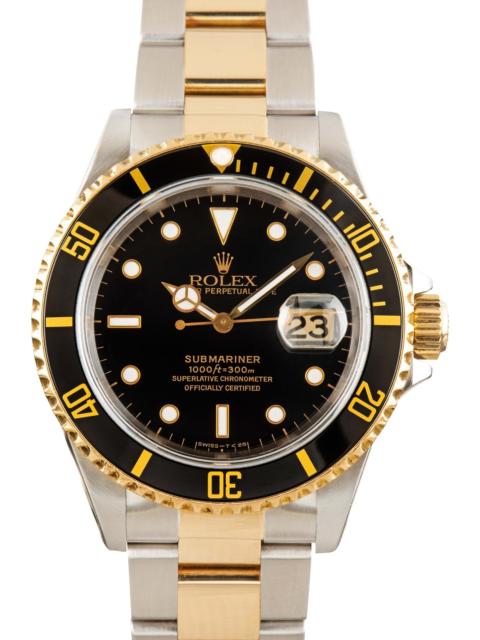 ROLEX Rolex Submariner Ref 16613 Black