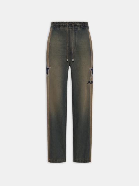 AMIRI AMIRI SPORT DENIM TRACK PANT