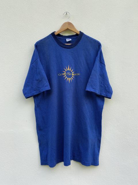 Other Designers Vintage - Vintage 90s Quiksilver Striped Single stitch USA made Shirt