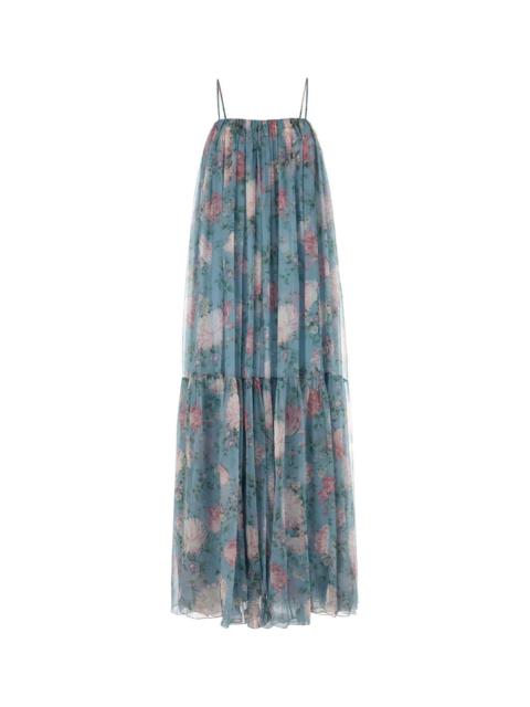 Chloé Chloe Women Printed Muslin Long Dress