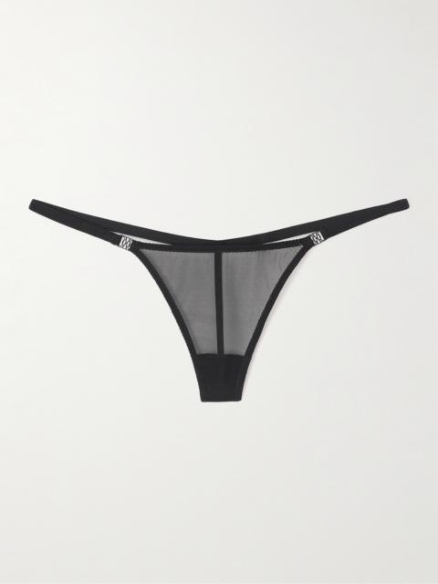 KIKI DE MONTPARNASSE Brienne Mesh Thong