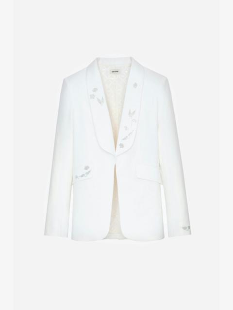 Zadig & Voltaire Date Diamanté Blazer