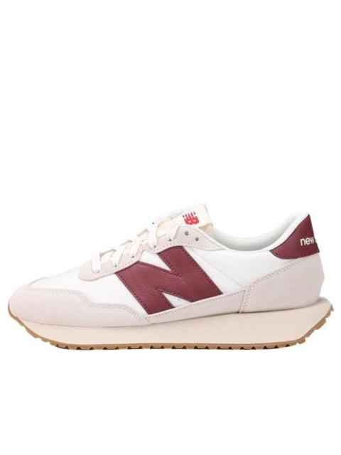 New Balance New Balance 237 'White Burgundy' MS237SB