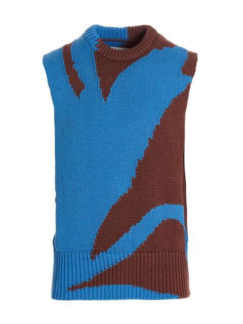 Jil Sander Jil Sander Men Colorblock Vest