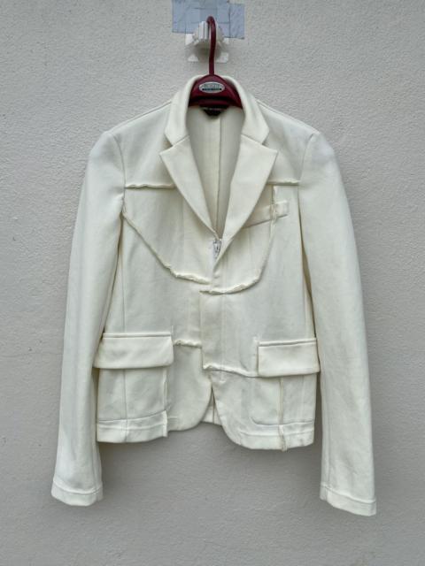 Comme Des Garçons Comme des Garçons Vintage Raw Cut Reverse Design Jacket".