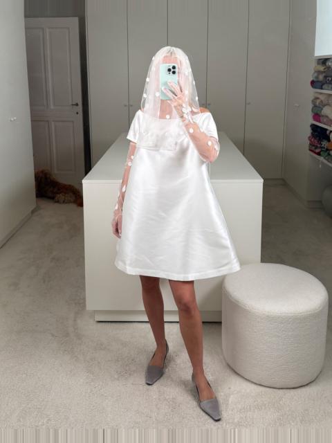 BERNADETTE Hand-embroidered Short Veil