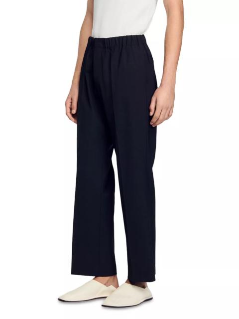 Sandro Wide Leg Trousers