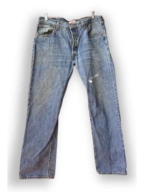 Levi's Levis 501 Straight Cut Button Fly Original Denim Jeans
