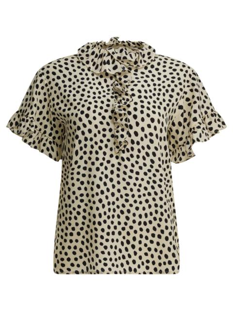 Chloé Chloé Silk Short Sleeves Shirt