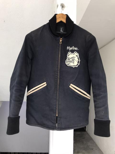 Hysteric Glamour Hysteric Glamour faded Bulldog Jacket