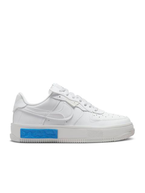 Nike WMNS AIR FORCE 1 FONTANKA 'WHITE UNIVERSITY BLUE'