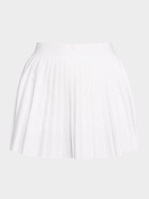BEYOND YOGA If You Pleats Mini Skirt
