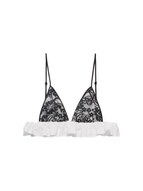 lace-panelling top