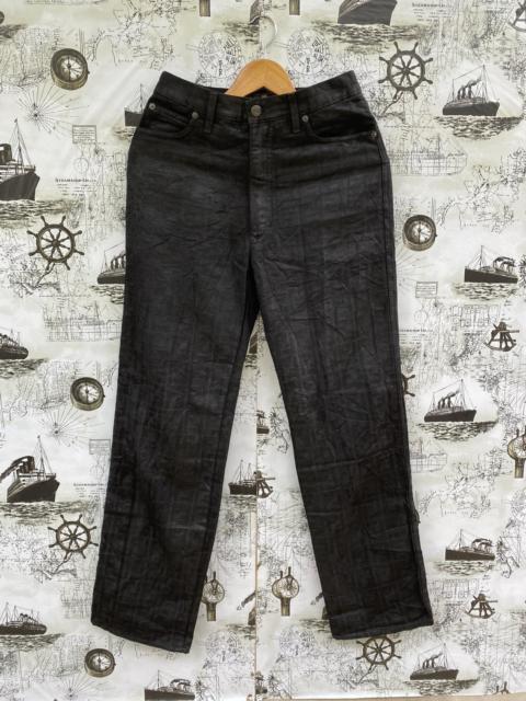 FENDI Monogram Fendi Jeans Black Pant