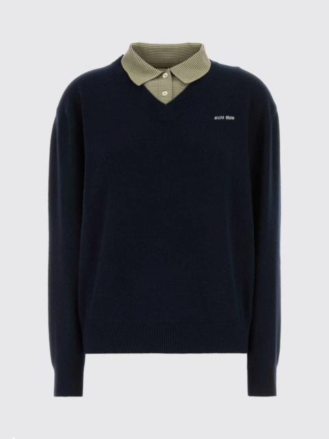 Miu Miu Miu Miu Women Polo Shirt Woman Miu Miu