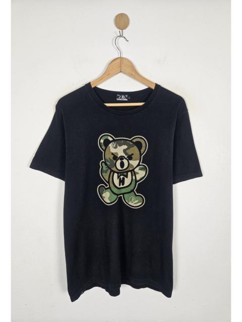 Hysteric Glamour Hysteric Glamour Bear camo tee shirt