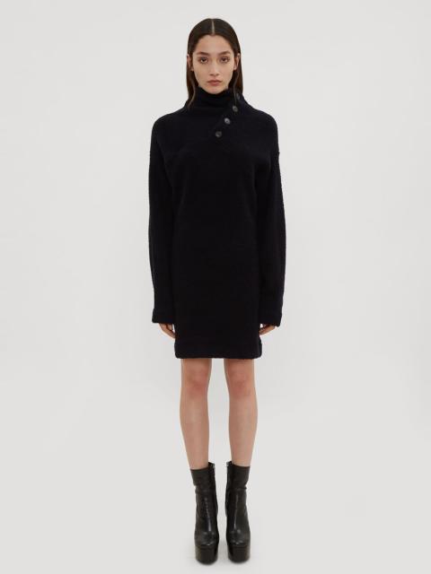 ATLEIN Asymmetrical Neck Sweater Dress