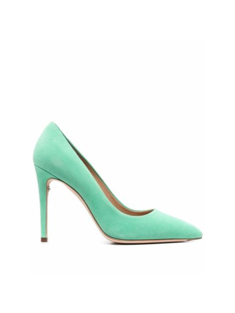 FERRAGAMO Ferragamo Womens Mint Green Pumps Heels