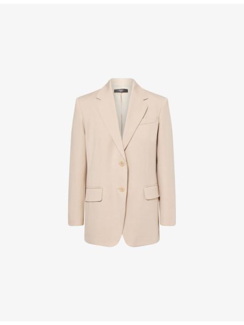 WEEKEND Max Mara Messina Notch-Lapels Stretch-Woven Blazer