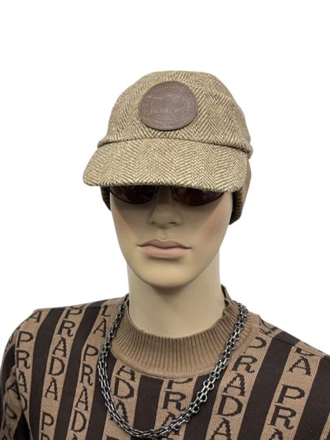 Other Designers Vintage Polo Ralph Lauren Wool Hat Leather Patch