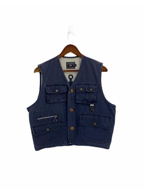 Other Designers Polo Ralph Lauren - Vintage Chaps Ralph Lauren Vest Multi Pocket Design