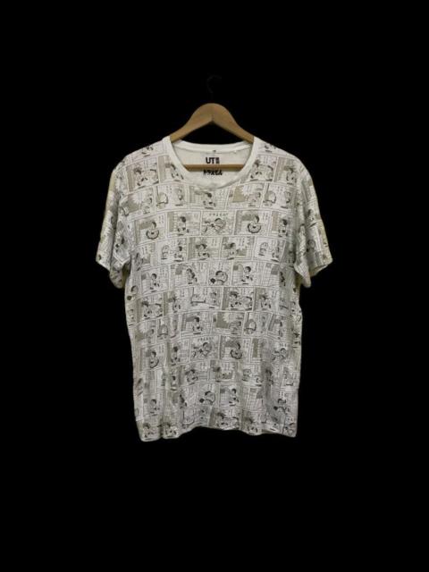 Other Designers Anime - Doraemon japanese cartoon network fullprint x uniqlo tshirt