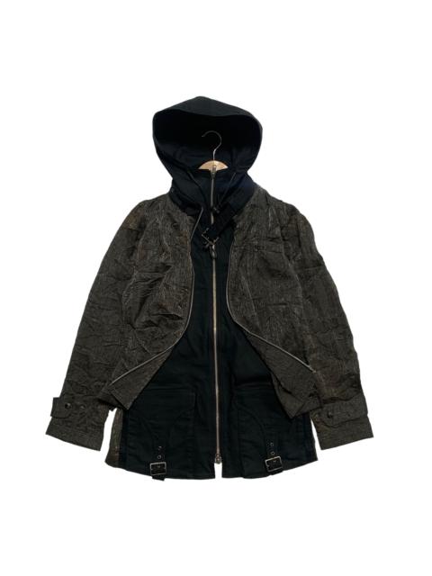Other Designers Japanese Brand - Kohshin Satoh Hooded Double Layer Jacket