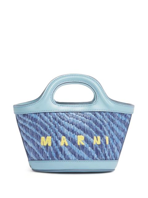 Marni Marni Logo-embroidered Tote Bag