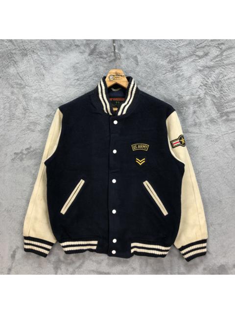 Other Designers Vintage - Vintage Mcgregor Navy Cream Varsity Jacket #4902-175