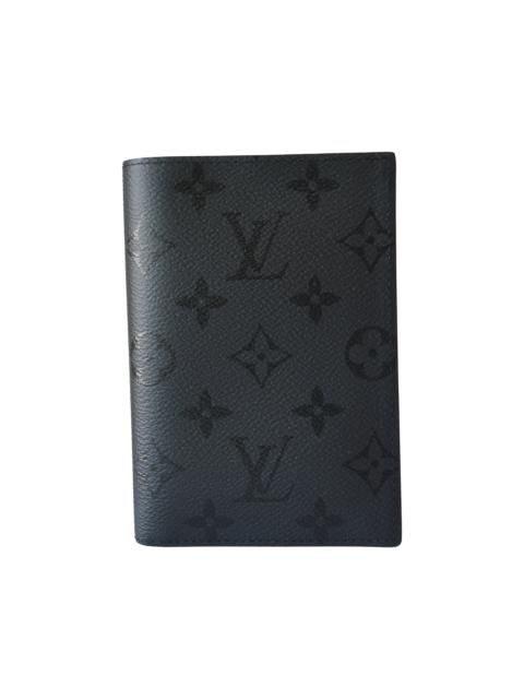 Louis Vuitton Louis Vuitton Passport Cover Monogram Shadow Black