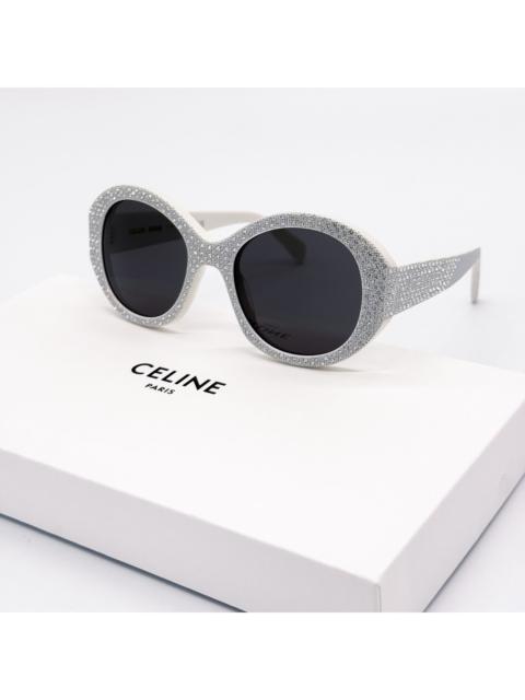 CELINE NEW CELINE CL4240IS 25A IVORY WOMEN SUNGLASSES CELINE