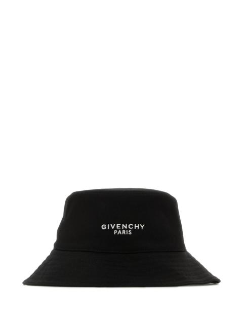 Givenchy Black cotton blend bucket hat