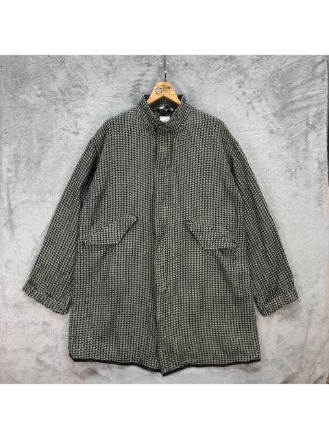 Other Designers Japanese Brand - YSTRDY'S TMRRW HOUNDSTOOTH OVERCOAT #5935-214