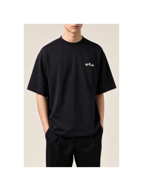 Off-White Off-White Men's Black Cotton Oversized Shirt