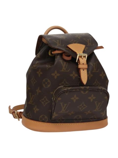 LOUIS VUITTON Monogram Montsouris PM Backpack M51137