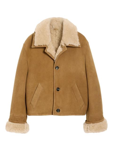 AMI Paris Ami Paris Women Shearling Leather Jacket