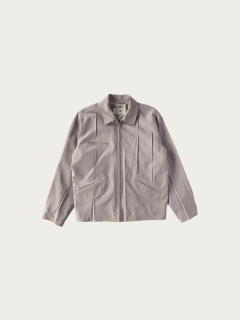 MM6 Maison Margiela Zip Jacket - Light Grey