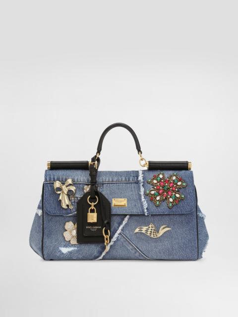 Dolce & Gabbana My Sicily denim handbag