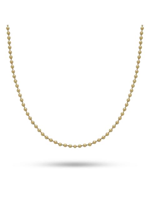 STONE AND STRAND Gold Ball Chain Choker