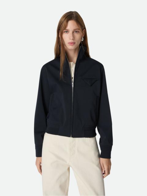 Bottega Veneta Bonded Tech Wool Blouson