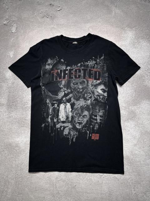 Other Designers Vintage - Y2K LGB IfSixWasNine Style Movie Infected Print T Shirt Tee