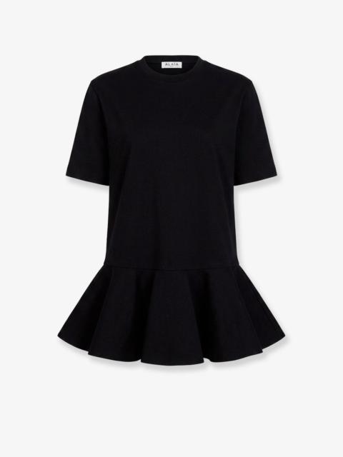 Alaïa Alaia Crinoline Cotton Jersey T-Shirt